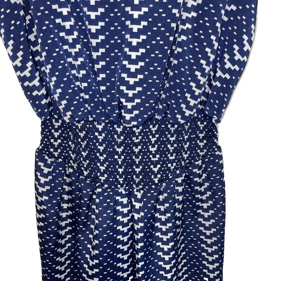Fire Los Angeles Jumpsuit Size M Blue White - Picture 5 of 15